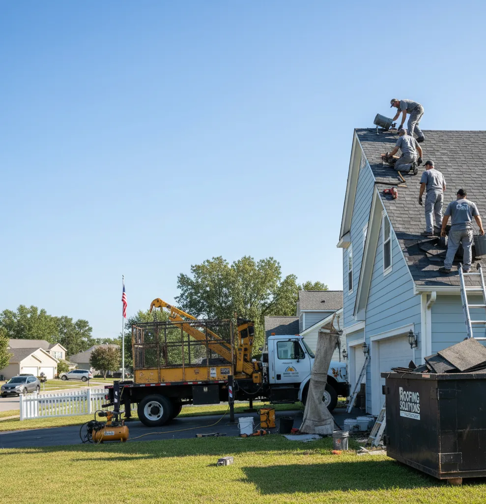 Roof Repair in Blue Bell